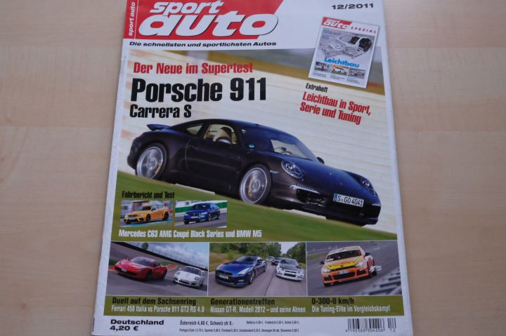 Deckblatt Sport Auto (12/2011)